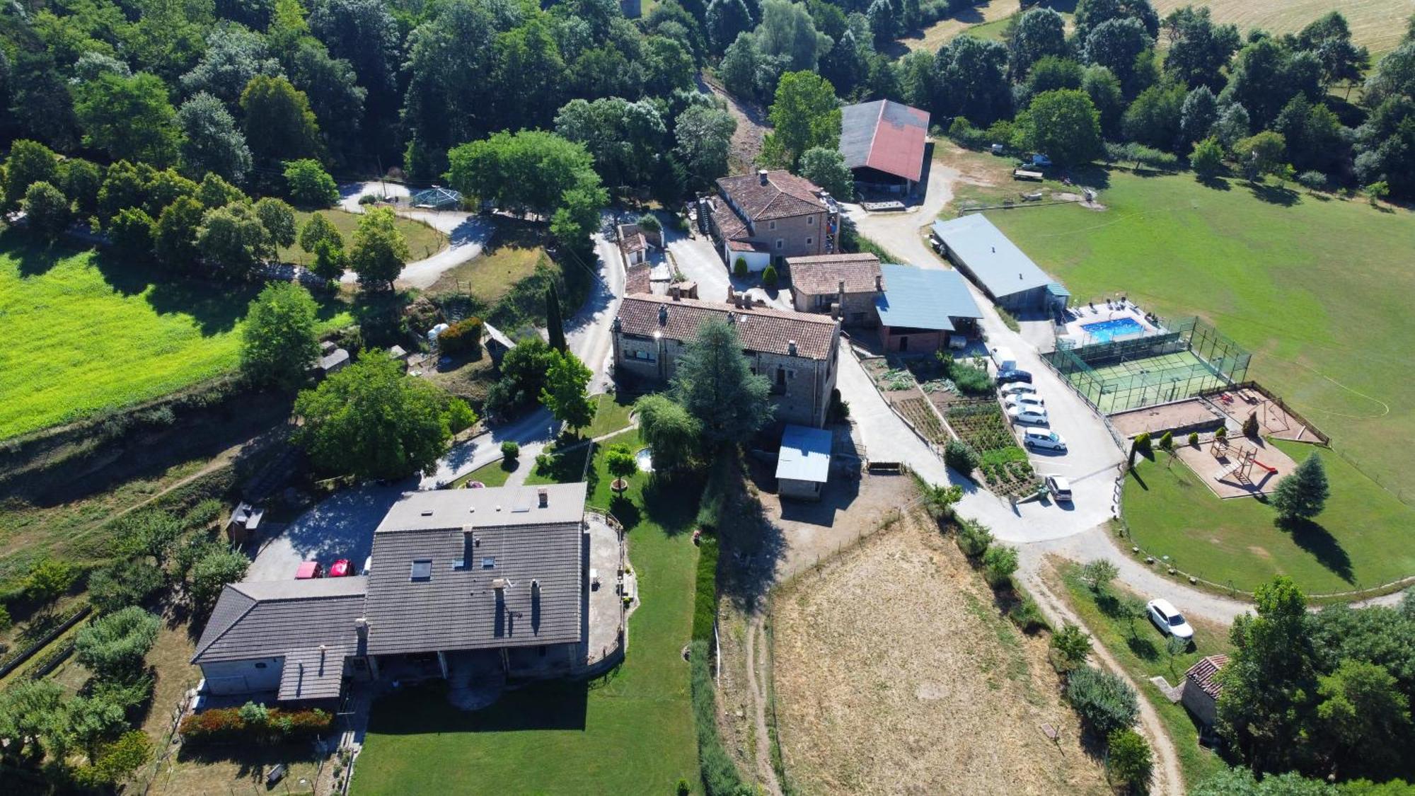 Penzion Mas La Riera Campdevánol Exteriér fotografie